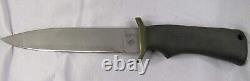 Blackjack A. W. A. C 10.25 Fixed Blade Hunting Knife Ken Warner With Sheath