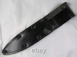 Blackjack A. W. A. C 10.25 Fixed Blade Hunting Knife Ken Warner With Sheath