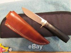 Bob Dozier AG Russell Retro Hunting knife. Lightly Used. Very Good. 2000