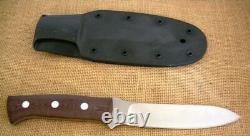 Bob Dozier Large Fixed Blade Elk Hunter Knife/kydex Sheath, Micarta, Spear Point