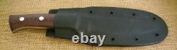 Bob Dozier Large Fixed Blade Elk Hunter Knife/kydex Sheath, Micarta, Spear Point