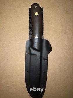 Bob Dozier Professional Guides Knife Micarta Wilderness Sheath Mint