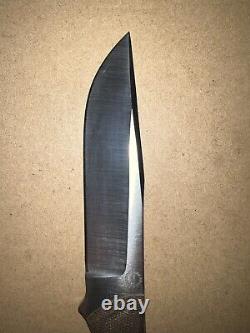 Bob Dozier Professional Guides Knife Micarta Wilderness Sheath Mint