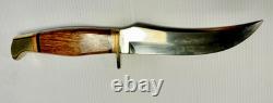 Boker 89 FM Solingen Germany Grizzly Bear Hunting Knife Sportsman Gold Medallion