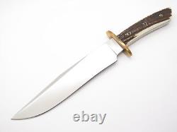 Boker Arbolito El Gigante 595H Argentina Stag Fixed Blade Hunting Bowie Knife