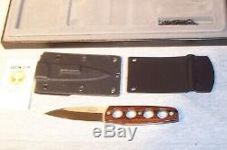 Boker Bud Nealy Boot Knife Single Edge Dagger Serial #887 Used Made In Germany