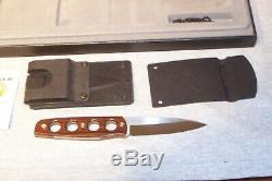 Boker Bud Nealy Boot Knife Single Edge Dagger Serial #887 Used Made In Germany