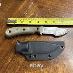 Boker Micro Tracker Fixed Blade Knife, Micarta Handles, Kydex Sheath 02BO076