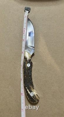 Boker Plus Cowboy Crossdraw Hethcoat Fixed Blade Knife with Leather Sheath