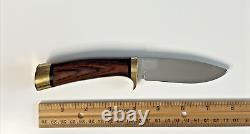 Browning 37181 Drop Point Hunter I Fixed Blade Knife Hand Crafted USA 1980