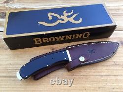 Browning 751 Expedition Hunting Knife & 751a Folding Knife Mint In Box Japan