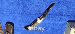 Browning Big Game II 524 Sambar Stag Hunting knife Vintage collector