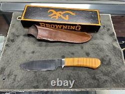 Browning Fitch Fixed Blade Knife #34 of 500 made with box&sheath USA made