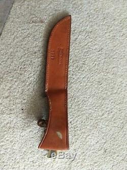 Browning Fixed Blade Knife Vintage 70's