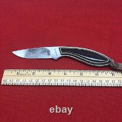 Browning Hunting Knife Vintage Presentation Model 376 by Tak Fakuta Seki Japan