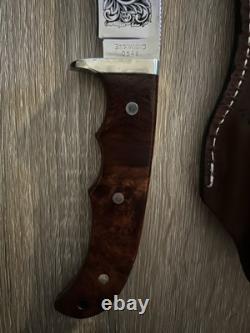 Browning Skinner Engraved Curly Maple Wood Made in Japan 1995 (0546/1000)