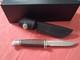 Buck 102 Pro Micarta Handle S35vn Fixed Blade Knife NOS