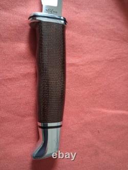 Buck 102 Pro Micarta Handle S35vn Fixed Blade Knife NOS