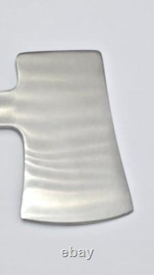 Buck 106 Hatchet Hunter Axe Black Original Leather Sheath Made in USA