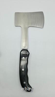 Buck 106 Hatchet Hunter Axe Black Original Leather Sheath Made in USA