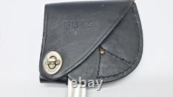 Buck 106 Hatchet Hunter Axe Black Original Leather Sheath Made in USA