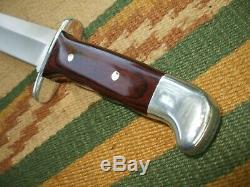 Buck 124 Frontiersman Hunting Knife Vintage USA