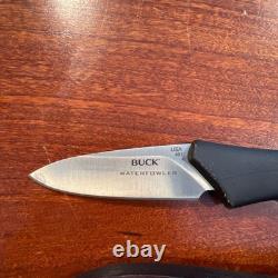 Buck 492 Small Fixed Blade Knife BOS Heat Treated S30V Blade Made In USA