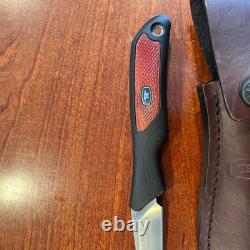 Buck 492 Small Fixed Blade Knife BOS Heat Treated S30V Blade Made In USA