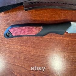 Buck 492 Small Fixed Blade Knife BOS Heat Treated S30V Blade Made In USA