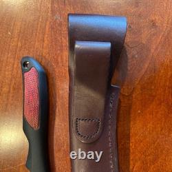 Buck 492 Small Fixed Blade Knife BOS Heat Treated S30V Blade Made In USA