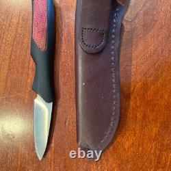Buck 492 Small Fixed Blade Knife BOS Heat Treated S30V Blade Made In USA