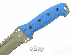 Buck 808 Talon Fmc 5160 Fixed Blade Tactical Bowie Hunting Survival Knife Fb