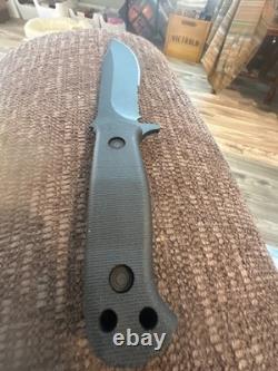 Buck 822 Sentry Tactical Fixed Blade Knife MOLLE Compatible Sheath U. S. A