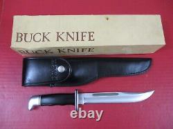 Buck General Knife Model No. 120 withBox 3-Line 1972 to 1986 Vintage XLNT