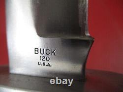 Buck General Knife Model No. 120 withBox 3-Line 1972 to 1986 Vintage XLNT