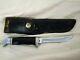 Buck Knife 118 Personal Single Line 1960's Fixed Blade Hunting Lot#6