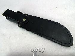 Buck Knives 124 Frontiersman Fixed Blade Knife with Leather Sheath excellent