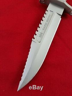 Buck Knives BUCKMASTER 184 SURVIVAL Knife preowned used but solid with box sheath