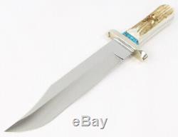 Buck Knives Custom Shop 903 Elk Handle Wilde Bill Cody with Sheath #001/250