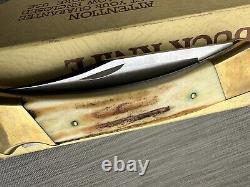 Buck Model 110 Folding Hunter / Stag 19887- RARE