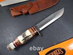 C. 2003 MARBLES USA Knife Prototype 8 IDEAL withStag & Burl