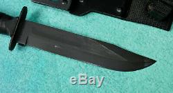 CAMILLUS USA Marine Corps Combat Knife 5684K VINTAGE Black Military Kydex Sheath