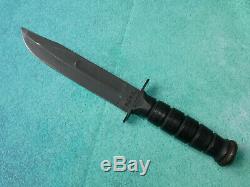 CAMILLUS USA Marine Corps Combat Knife 5684K VINTAGE Black Military Kydex Sheath