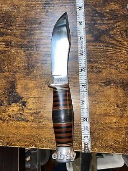 CASE-CASE'S TESTED XX 9 Sheath Knife BRADFORD, PA-1932-40
