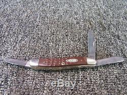 CASE XX 63087 POCKET KNIVES KNIFE FOLDING MILITARY BLADES HUNTING KNIFE SS USED