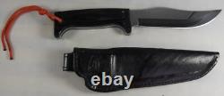 CASE XX 772-6 SS Micarta Utility Fixed Knife with OG Leather Sheath Discontinued