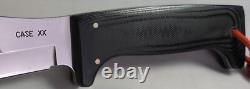 CASE XX 772-6 SS Micarta Utility Fixed Knife with OG Leather Sheath Discontinued