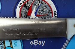 CASE XX NASA Apollo Space Model 1966 ASTRONAUT KNIFE M-1 Signatures All Over It