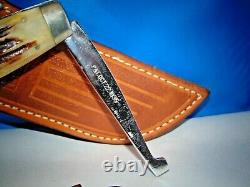 CASE XX STAG KNIFE/HATCHET COMBO SET 1935 Pat Date POCKET