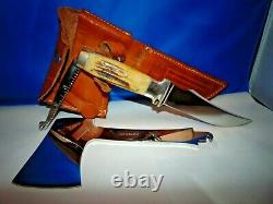 CASE XX STAG KNIFE/HATCHET COMBO SET 1935 Pat Date POCKET